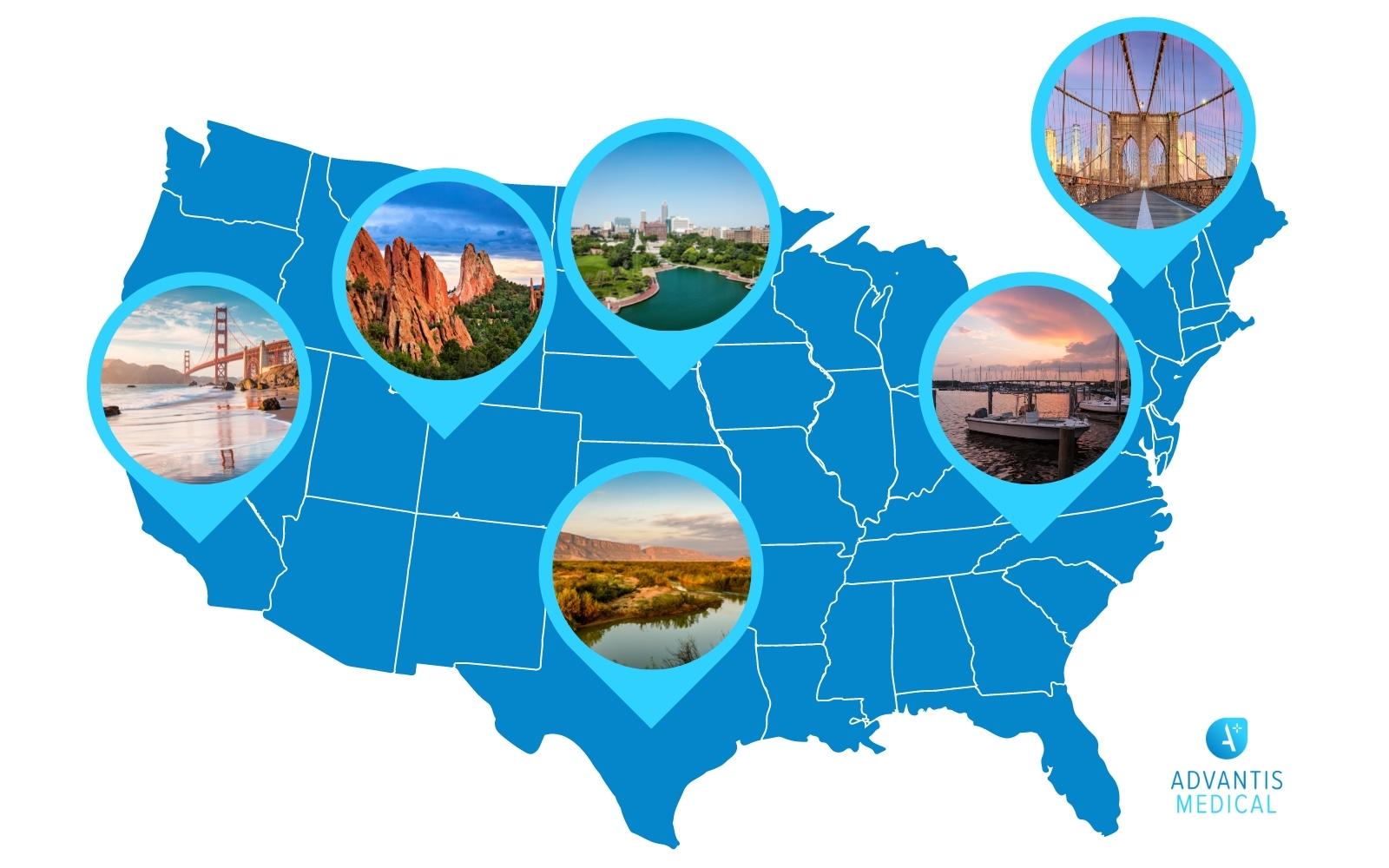 Best Places to Travel Nurse in the US
